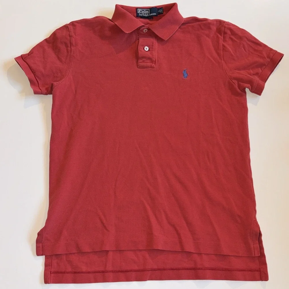Ralph Lauren Red Polo Shirt Size Small